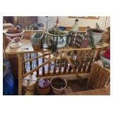 Vintage Ironing Board w/ Decor