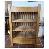 Rustic Slat Shelf