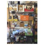Metal Wire Shelf w/ Casters