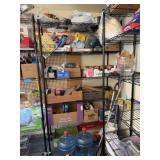 Metal Wire Shelf w/ Casters