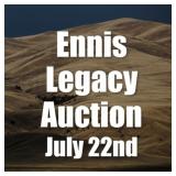 ENNIS LEGACY AUCTION | JULY 22ND