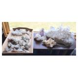 15" Quartz Crystal Cluster & Crystal Collection