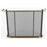 Bowed Fireplace Screen