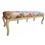 Upholstered Top Bench