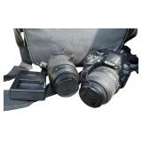 Nikon D3100 Camera, Bag, & Lenses