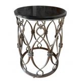 Stone Top Side Table