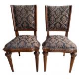 Upholstered Dining Chairs (2)