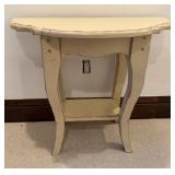 French Country Demilune Table