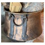 Copper Firewood Holder
