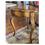Petite Wooden Accent Table