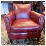 Alexander Taylor Red Arm Chair #1