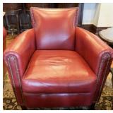 Alexander Taylor Red Arm Chair #2