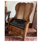 Rustic Wooden Lambing Chair #2