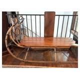 Antique Sled Coffee Table