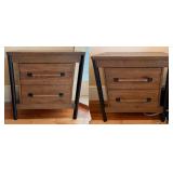 Rustic Contemporary Nightstands