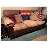 Wood Frame Sofa