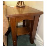 Wooden End Table