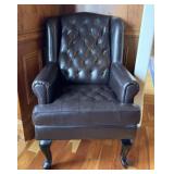 Wingback Tufted Armchair #1
