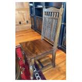 Carved Wood Dining Chair