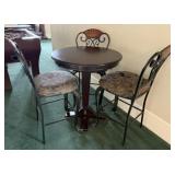 Round Table w/ 3 Chairs