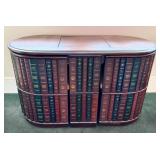 Unique Faux Book Hidden Game Table & Chairs