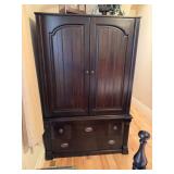 Stanley Arched Panel Door Armoire