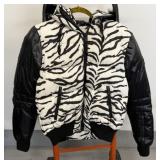 JC de Castelbajac Rossignol Zebra Print Jacket