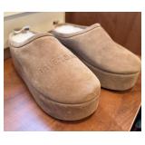 Balenciaga Alaska Soft Platform Mule in Brown