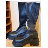 Naked Wolfe Scar Stretch Platform Boots