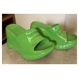 Givenchy Marshmallow Rubber Wedge Sandals