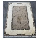 75" x 55" Wool Pile Pakistan Rug