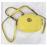 Gucci GG Marmont Yellow Bag
