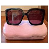 Gucci Square-Frame Injection Sunglasses