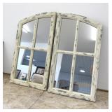 Aspire Home Accents Jolene Window Pane Mirrors
