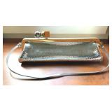 Jacquemus Metallic Leather La Pochette Salon Bag