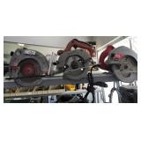 (3) Corded Circular Saws
