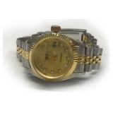 Ladies Rolex Oyster Quartz Authentic Watch