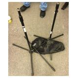 (2) Music Stands & Music Books