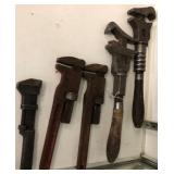 (5) Heavy Duty Wrench