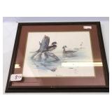 Framed Print " Wood Ducks" 769/2000