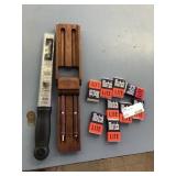 Vintage Match Lite, New File, Wood Pens