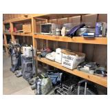 (4) Wood Storage Racks (Contents Not Included)