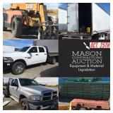Check Out Our Next  Mason Contractors Auction
