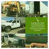 Mason Contractors Equipment & Material Oct. 25th