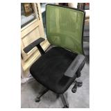 Adjustable Office Chair (Green-Black)