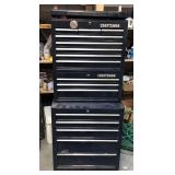 3 Tier Craftsman Toolbox Full of Tools