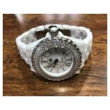 Ceramic Couture Sapphire Glass Swiss Womens Watch