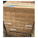 (2p)Sahara Red Smooth Brick 3 5/8 x 3 5/8 x 11 5/8
