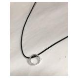 Circle Stone Necklace
