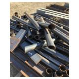 4" Industrial Metal Tubes & 10